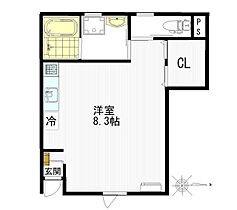 東京都北区滝野川5丁目（賃貸アパート1R・1階・23.35㎡） その2