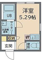 東京都北区神谷1丁目（賃貸アパート1R・3階・16.01㎡） その2