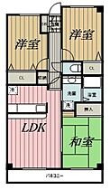 千葉県千葉市稲毛区黒砂台1丁目23-7（賃貸マンション3LDK・3階・68.04㎡） その2