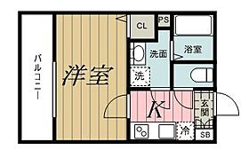 MELDIA中央区祐光4丁目  ｜ 千葉県千葉市中央区祐光4丁目19-6-1（賃貸アパート1K・3階・21.11㎡） その2