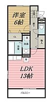 リビングタウン登戸  ｜ 千葉県千葉市中央区登戸1丁目（賃貸アパート1LDK・1階・48.24㎡） その2