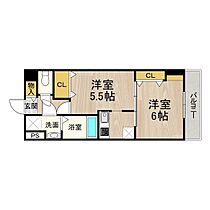 センターポイント吉志部  ｜ 大阪府吹田市岸部中3丁目（賃貸マンション1LDK・5階・35.26㎡） その2