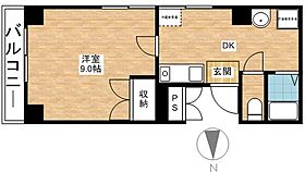 フォンティーヌ茨木  ｜ 大阪府茨木市駅前4丁目（賃貸マンション1DK・3階・29.00㎡） その2