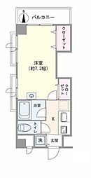 ライオンズマンション高円寺北 1Kの間取図画像