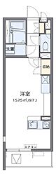 マリアライト ワンルームの間取図画像