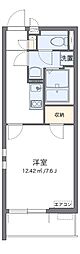 クレイノFUJIMI2 1Kの間取図画像