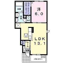 ディ－プバレ－II 102 ｜ 埼玉県深谷市萱場410番地2（賃貸アパート1LDK・1階・45.27㎡） その2