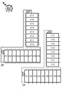 レオパレス久 214 ｜ 埼玉県鴻巣市小松１丁目11-43（賃貸アパート1K・2階・22.35㎡） その8