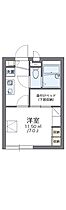 レオパレスガーベラ 204 ｜ 埼玉県鴻巣市南１丁目3-8（賃貸アパート1K・2階・19.87㎡） その2