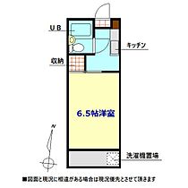 シティルミエール 104 ｜ 埼玉県鶴ヶ島市脚折町１丁目33-2（賃貸マンション1K・1階・19.44㎡） その2