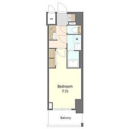 S-RESIDENCE庄内通駅前curere(クラーレ) 1Kの間取図画像