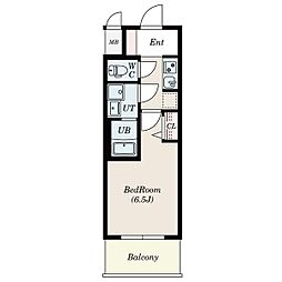 S-RESIDENCE今池駅前 1Kの間取図画像