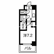 Brick Kamejima 603 ｜ 愛知県名古屋市中村区井深町3-32（賃貸マンション1K・6階・27.30㎡） その2