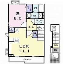 クリアンシエル  ｜ 岡山県倉敷市東塚4丁目（賃貸アパート1LDK・2階・46.09㎡） その2