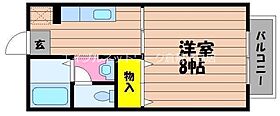 プレジールミク  ｜ 岡山県倉敷市連島町西之浦（賃貸アパート1K・1階・26.78㎡） その2