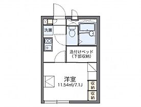 岡山県倉敷市有城26-1（賃貸アパート1K・2階・19.87㎡） その2