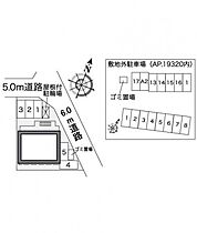 岡山県倉敷市新田2405-75（賃貸アパート1K・1階・22.35㎡） その3