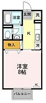 岡山県倉敷市安江173-1（賃貸アパート1K・2階・26.72㎡） その2