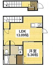 岡山県浅口市鴨方町六条院中3869-8（賃貸アパート1LDK・2階・39.74㎡） その2