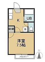 岡山県倉敷市中庄2375-4（賃貸アパート1K・2階・24.00㎡） その2