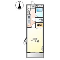 岡山県岡山市北区今保（賃貸アパート1K・2階・24.90㎡） その2