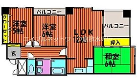 岡山県岡山市南区東畦146-10（賃貸マンション3LDK・6階・71.02㎡） その2