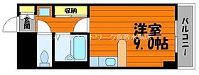 岡山県倉敷市二子23-1（賃貸マンション1R・2階・27.31㎡） その2