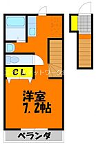 岡山県岡山市北区中撫川592-12（賃貸アパート1K・2階・32.45㎡） その2