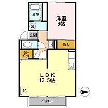 岡山県倉敷市西阿知町1208-1（賃貸アパート1LDK・2階・46.09㎡） その2