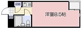 岡山県岡山市北区清心町1-7（賃貸マンション1K・8階・19.90㎡） その2