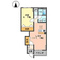 岡山県浅口市金光町佐方（賃貸アパート1LDK・1階・44.95㎡） その2