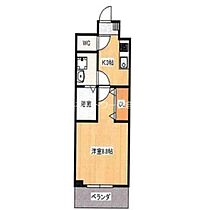 岡山県倉敷市老松町3丁目12-23（賃貸マンション1K・2階・27.20㎡） その2