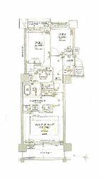 クリーンリバーフィネス札幌駅イースト 2LDKの間取図画像