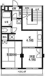 与野本町駅 5.7万円