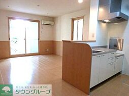 JR京浜東北・根岸線 北浦和駅 バス14分 片町下車 徒歩3分の賃貸アパート 1階2LDKのリビング/ダイニング