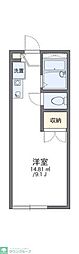 レオパレス高雄 1Kの間取図画像