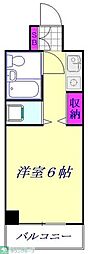 K・N・CITY 1Kの間取図画像