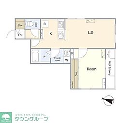 仮称)さいたま市桜区町谷1丁目計画 1LDKの間取図画像