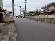 北側前面道路　西方面