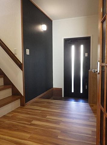 玄関 高崎市上中居町