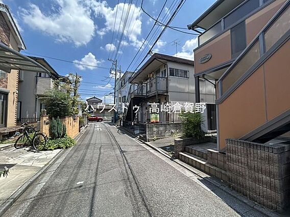 前面道路含む現...