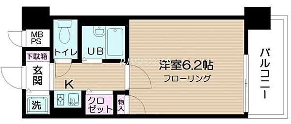 東京都渋谷区笹塚1丁目(賃貸マンション1K・4階・20.00㎡)の写真 その2