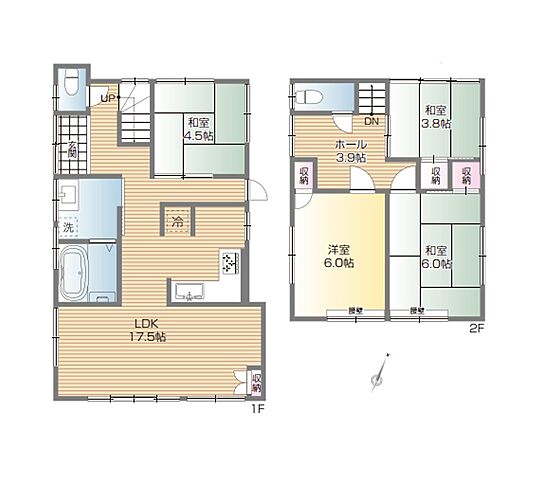間取り 板橋区西台2丁目