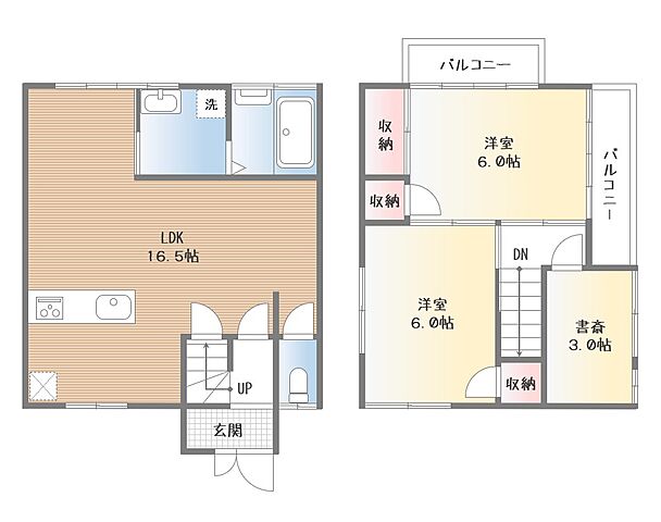 間取り 板橋区赤塚2丁目