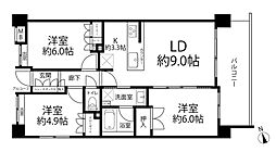 間取図画像 3LDK
