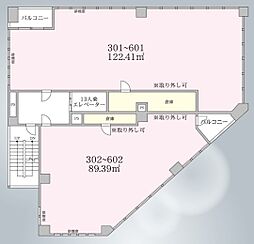 ライフ新逗子ビルディングの間取図画像