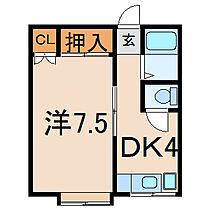 コーポフレンズ 201 ｜ 山形県山形市小白川町5丁目24-24（賃貸アパート1DK・2階・19.03㎡） その2