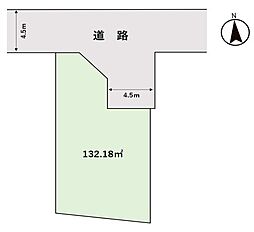 物件画像 厚木市戸室　建築条件なし売地