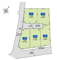 物件画像 南足柄市中沼　売地　全5区画