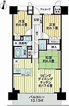 サーパス県庁前通り  ｜ 群馬県前橋市本町1丁目（賃貸マンション3LDK・6階・80.48㎡） その2